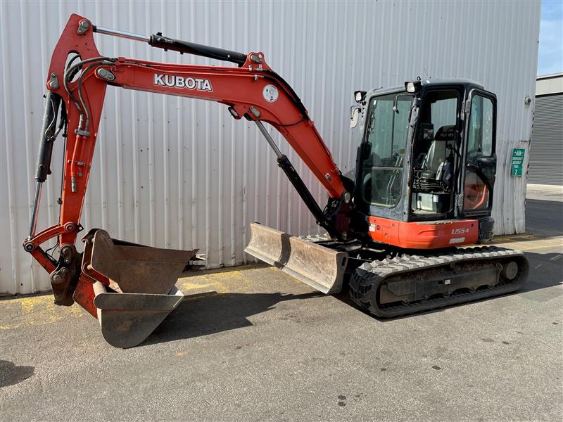 Used Kubota U554G Excavator, Loaders Excavators Kubota SA, Power Farming