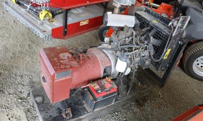 Photo 1. Used Perkins 20kva Generator