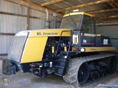 Photo 1. Caterpillar D75 tracked tractor