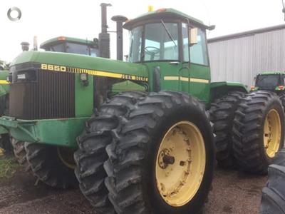 Photo 1. John Deere 8650 tractor