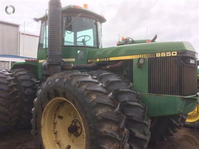 Photo 2. John Deere 8650 tractor