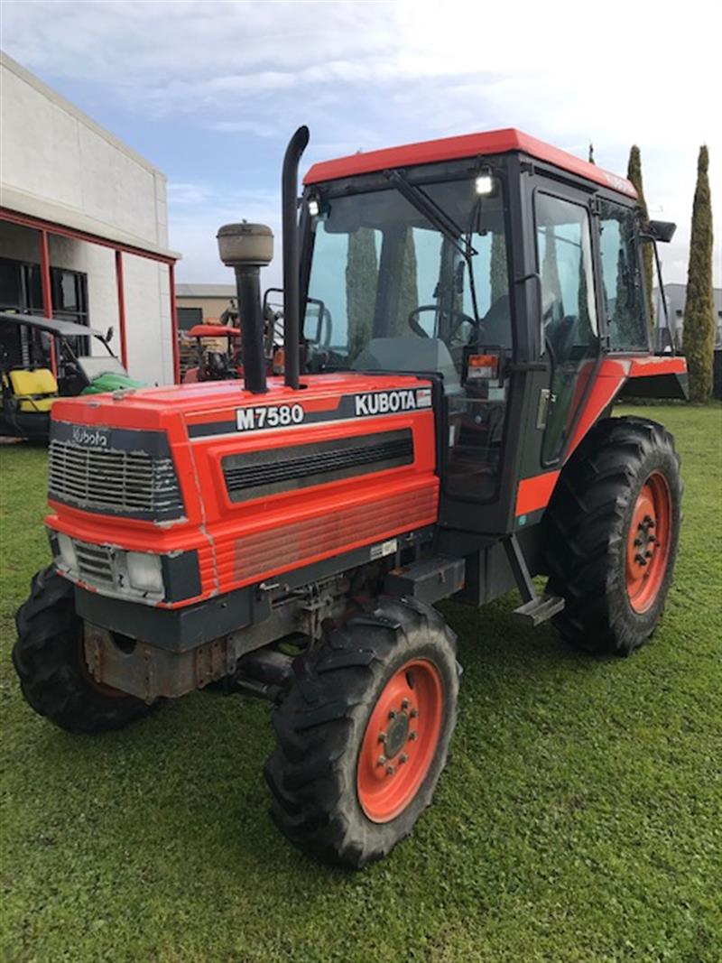Used Kubota M7580 Tractor, Tractors Kubota SA, Power Farming