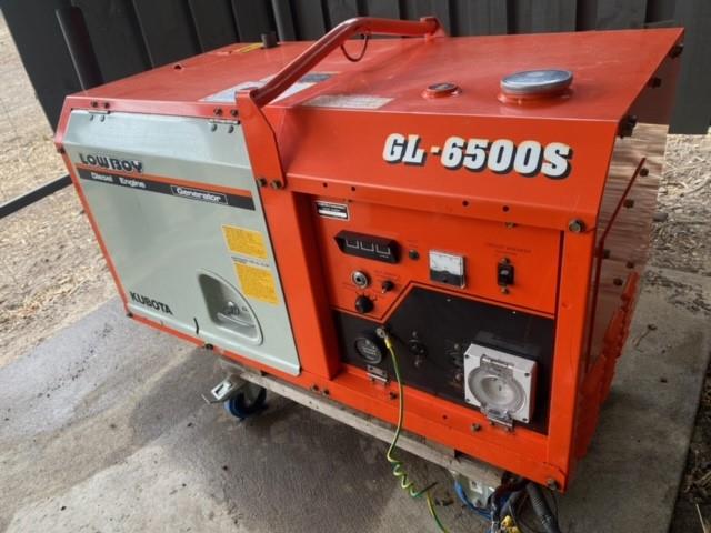 Photo 1. Kubota Diesel Generator GL6500
