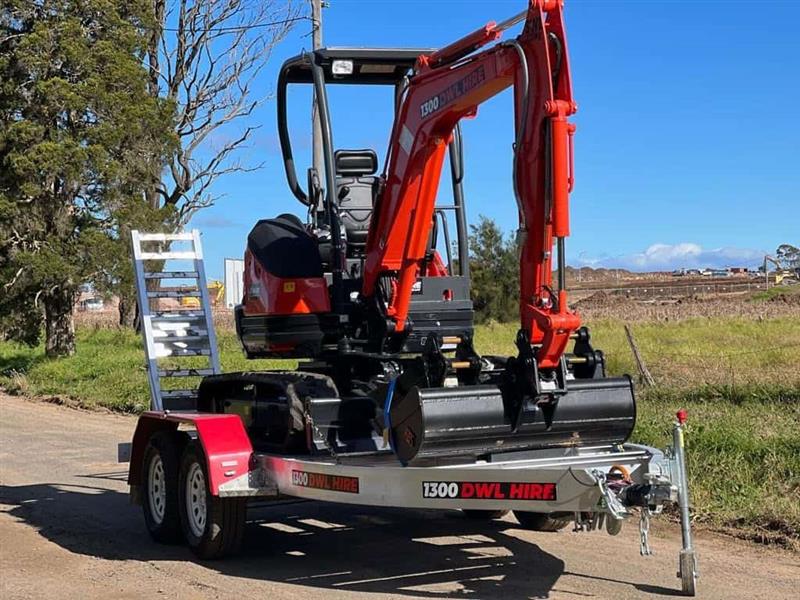 Photo 2. Kubota U25-3 2.5T excavator