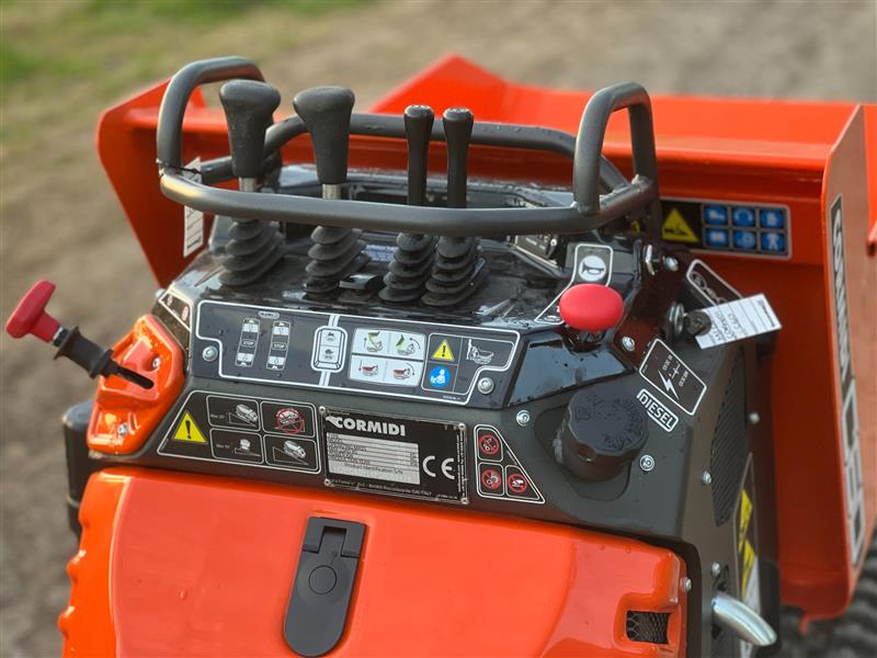 Photo 2. Cormidi C60 tracked site dumper