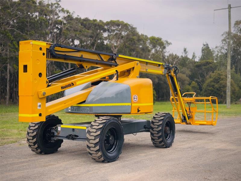 Photo 3. Haulotte HA20PX all terrain diesel boom scissor lift elevated work platform