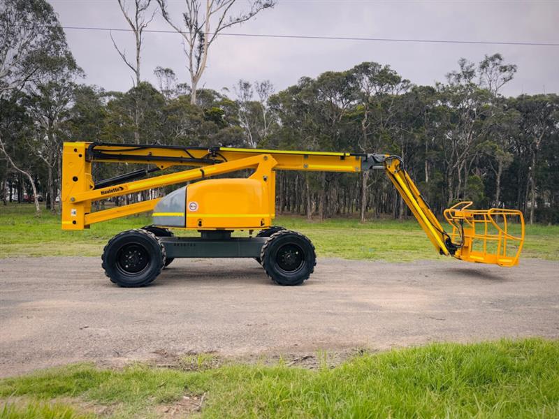 Photo 5. Haulotte HA20PX all terrain diesel boom scissor lift elevated work platform