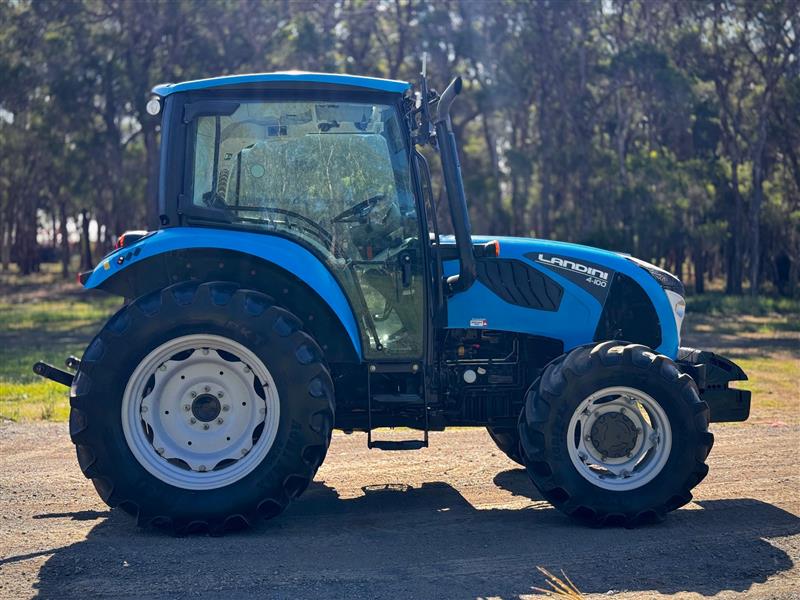 Photo 3. Landini 4-100 diesel 4x4 AWD farm tractor
