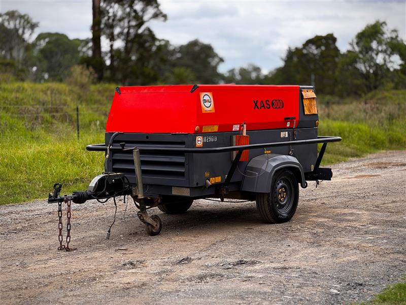 Photo 2. Atlas Copco XAS300 300CFM air compressor