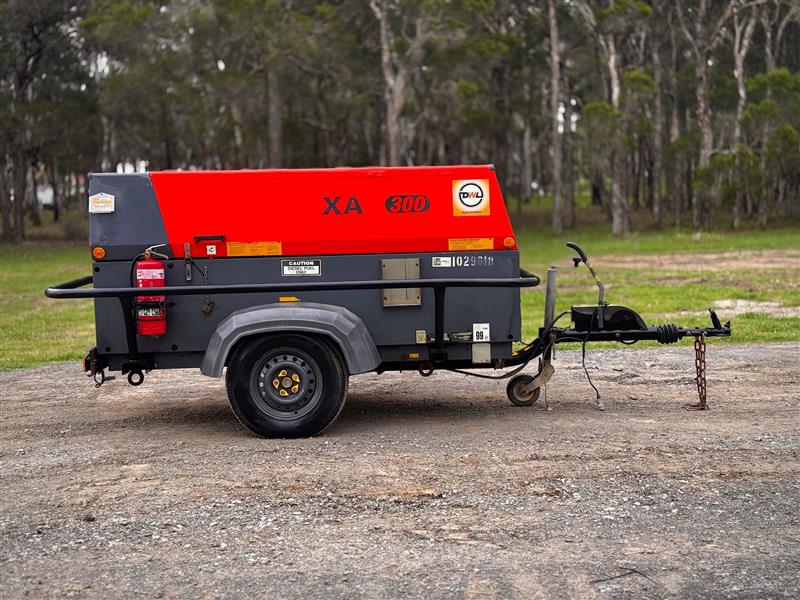 Photo 3. Atlas Copco XAS300 300CFM air compressor