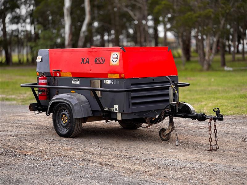 Photo 4. Atlas Copco XAS300 300CFM air compressor