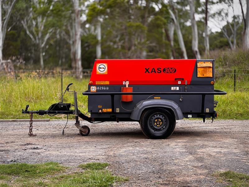 Photo 5. Atlas Copco XAS300 300CFM air compressor