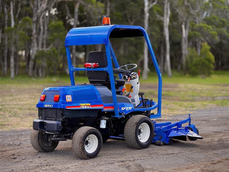 Photo 3. Iseki SF370FH 72 diesel out front deck ride on lawn mower