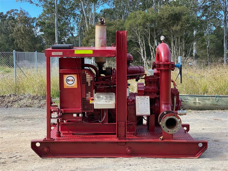 Photo 4. Sykes CP150I diesel skid mount water pump