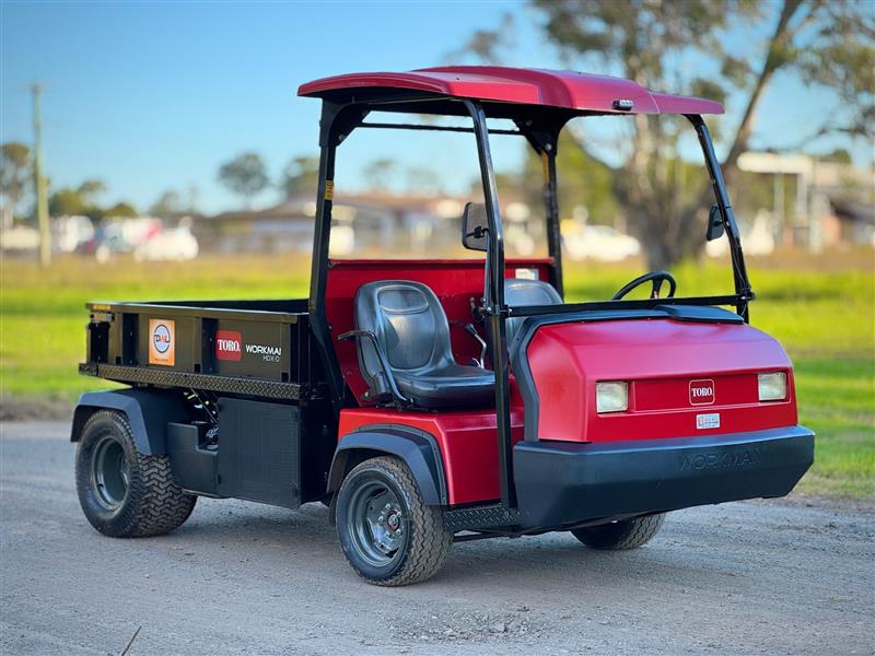 Photo 2. Toro Workman HDX-D 4x4 diesel buggy farm cart atv