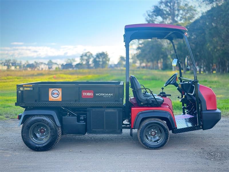Photo 3. Toro Workman HDX-D 4x4 diesel buggy farm cart atv