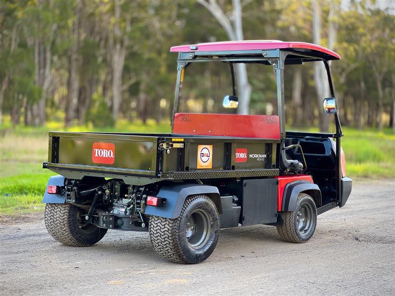 Photo 4. Toro Workman HDX-D 4x4 diesel buggy farm cart atv