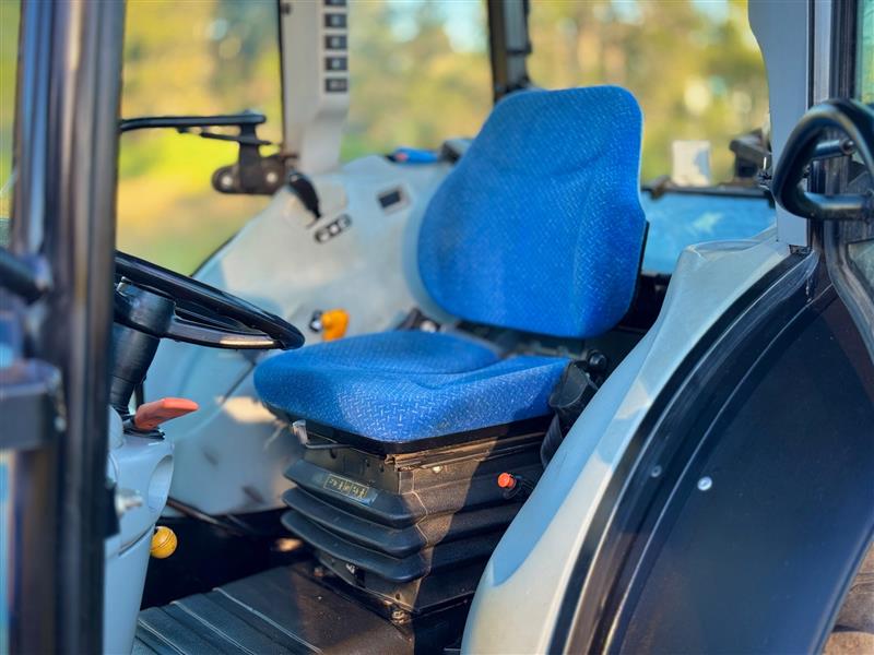 Photo 4. New Holland T4.85F diesel 4x4 farm tractor