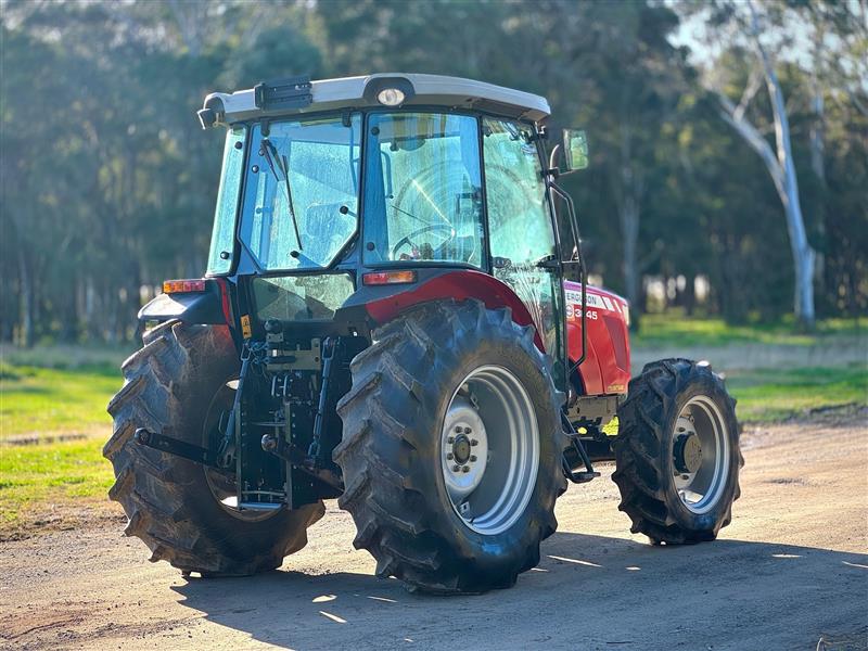 Photo 4. Massey Ferguson 3645 diesel 4x4 farm tractor