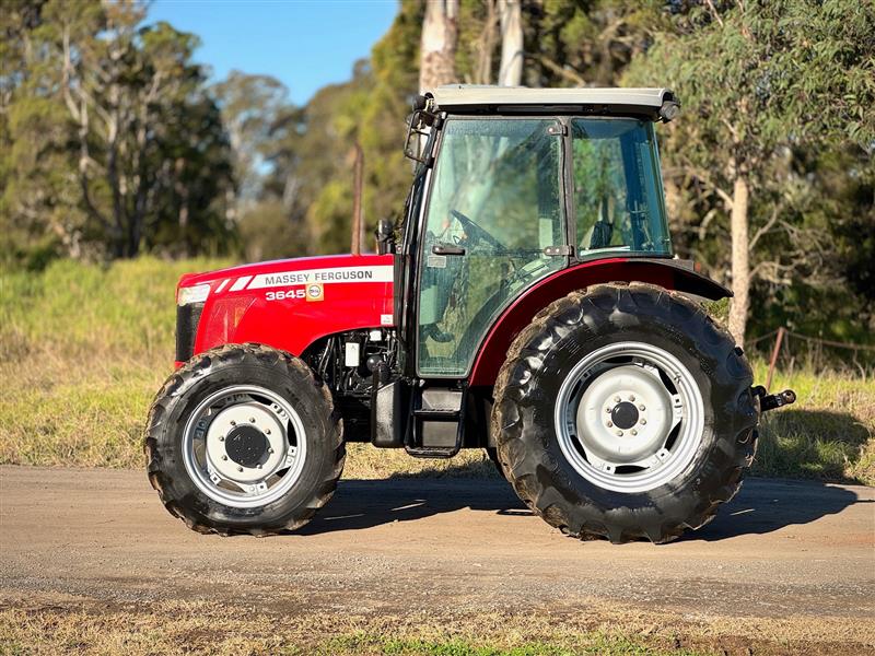 Photo 5. Massey Ferguson 3645 diesel 4x4 farm tractor