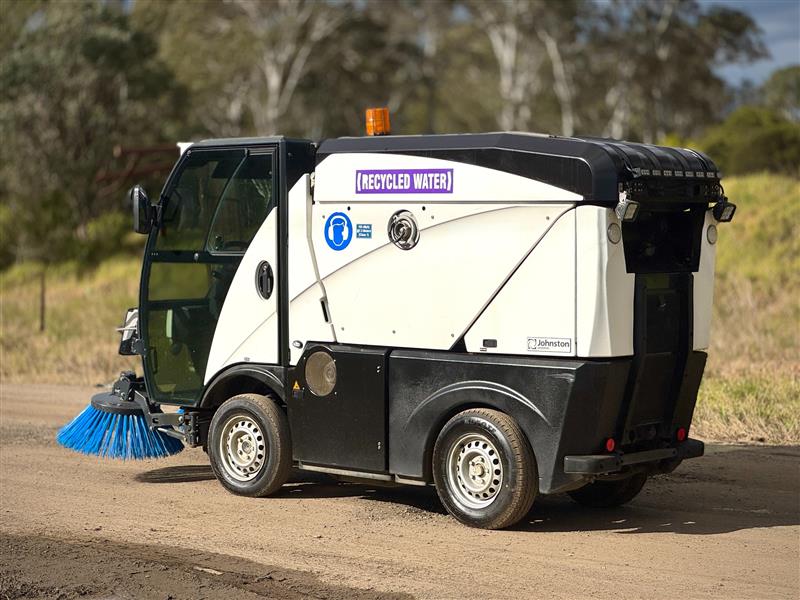 Photo 3. MacDonald Johnston CN101 road street factory sweeper