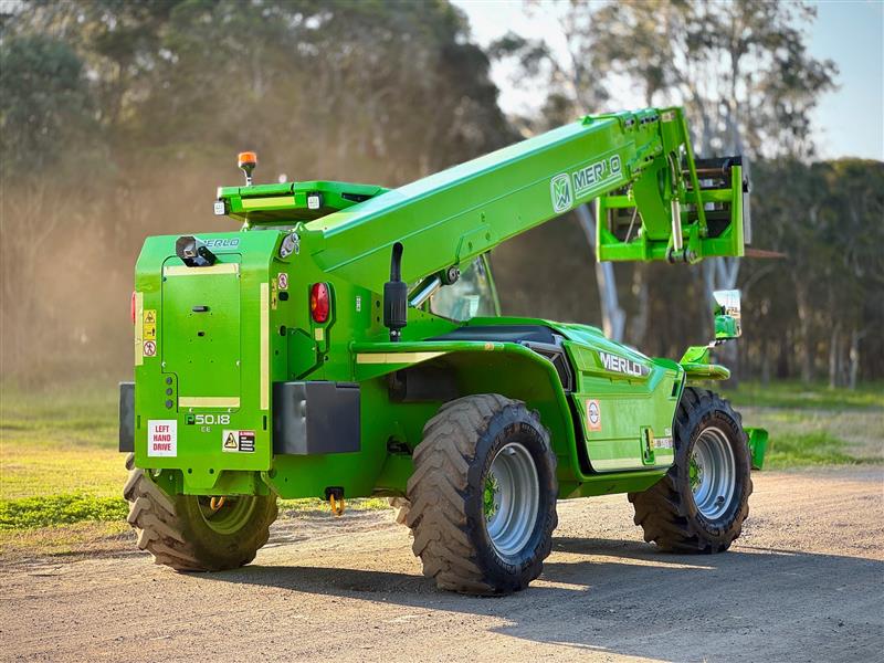 Photo 3. Merlo P50.18EE 18M/5T in cert telehandler