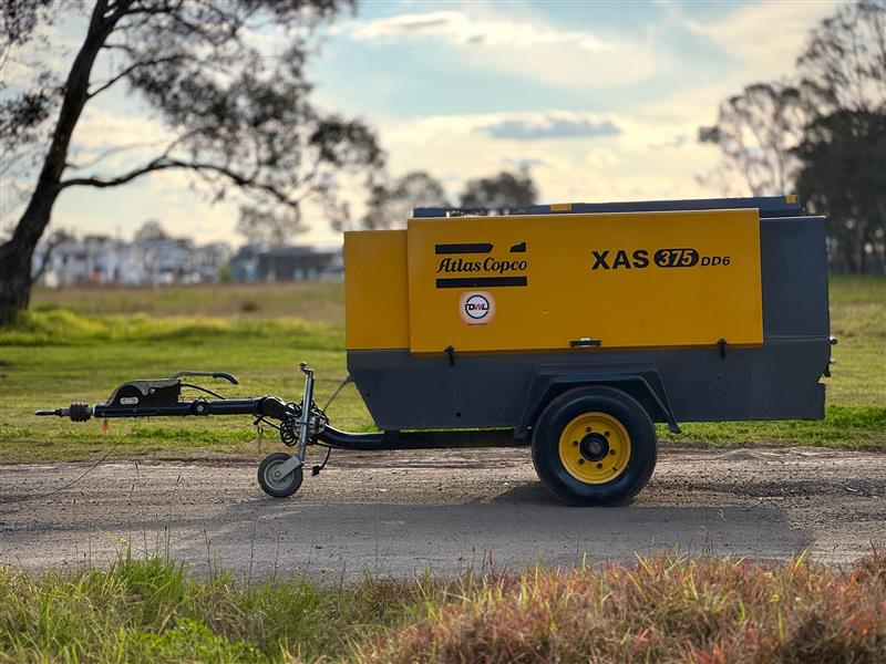 Photo 3. Atlas Copco XAS375 375CFM aircompressor