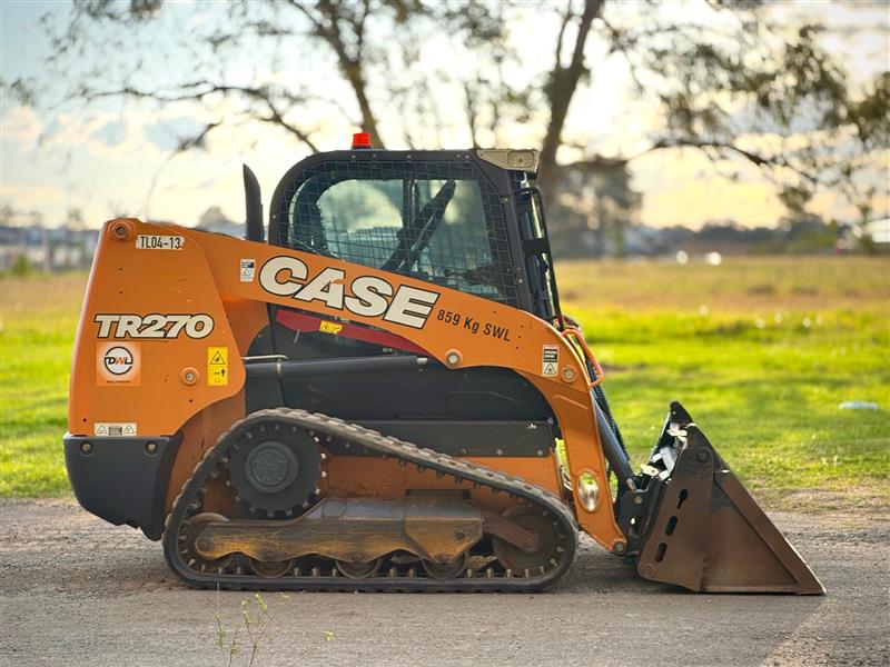 Photo 2. Case TR270 tracked skid steer loader