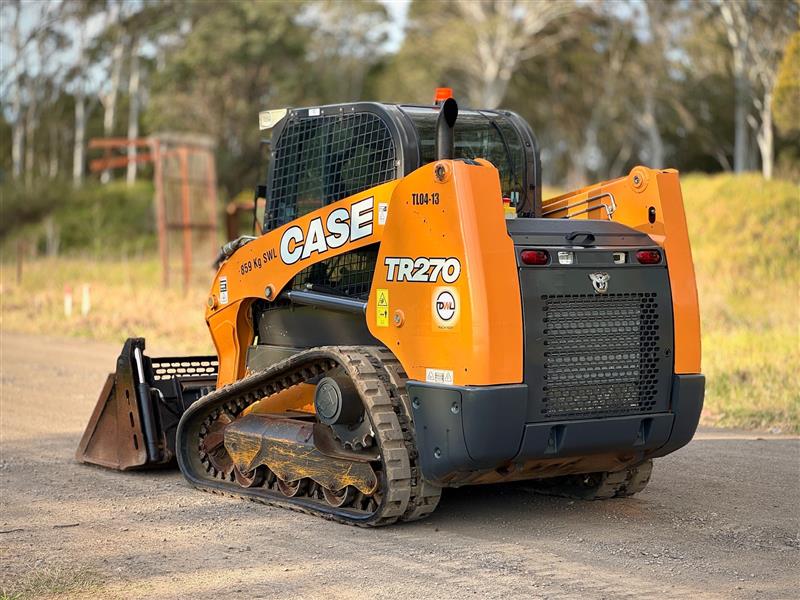 Photo 3. Case TR270 tracked skid steer loader