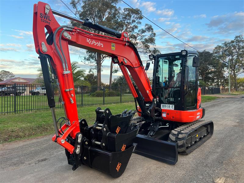 Photo 3. Kubota U55-4 excavator 5.5T excavator