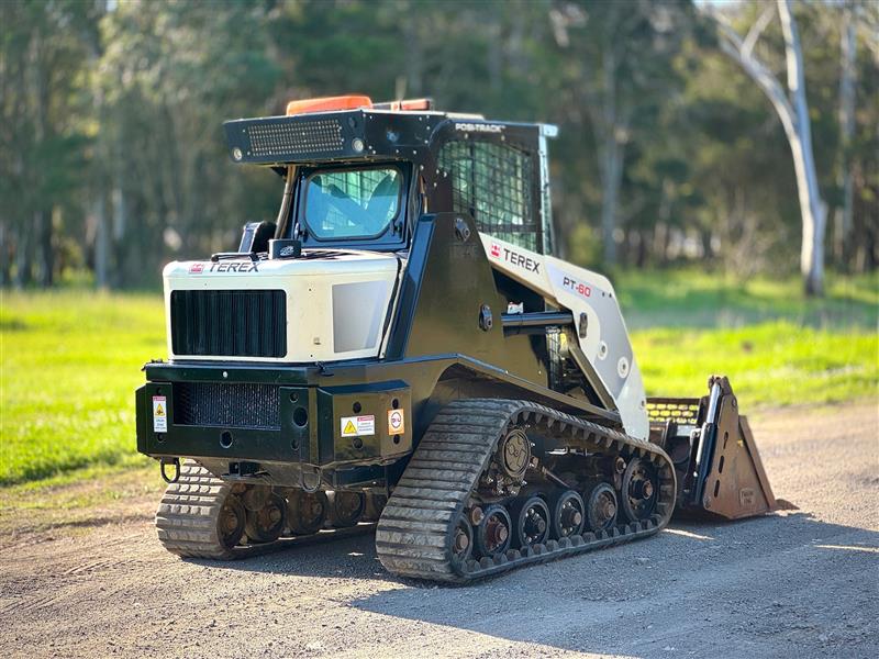Photo 2. Terex PT60 Posi tracked skid steer loader
