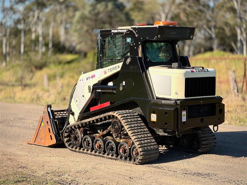 Photo 4. Terex PT60 Posi tracked skid steer loader