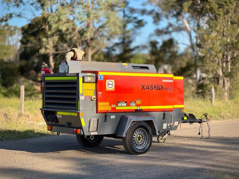 Photo 2. Atlas Copco XAS375CFM air compressor