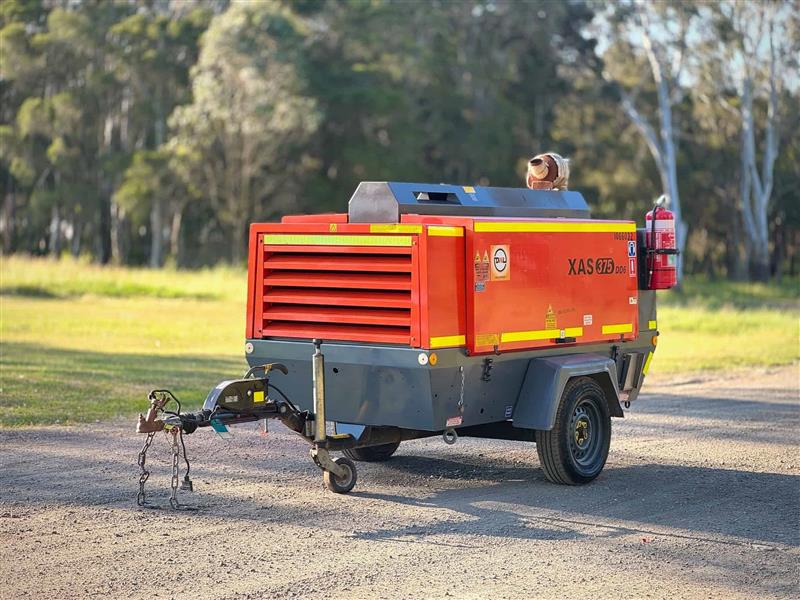 Photo 3. Atlas Copco XAS375CFM air compressor