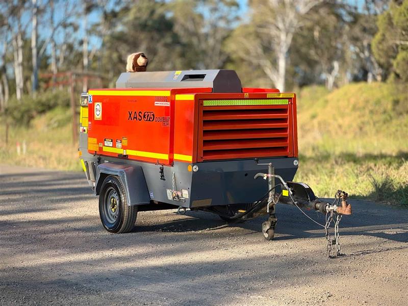 Photo 4. Atlas Copco XAS375CFM air compressor