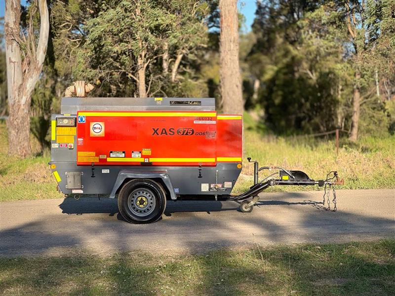 Photo 5. Atlas Copco XAS375CFM air compressor