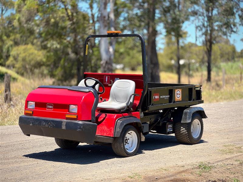 Photo 2. Toro Workman HDX-D 4x4 diesel buggy farm cart ATV