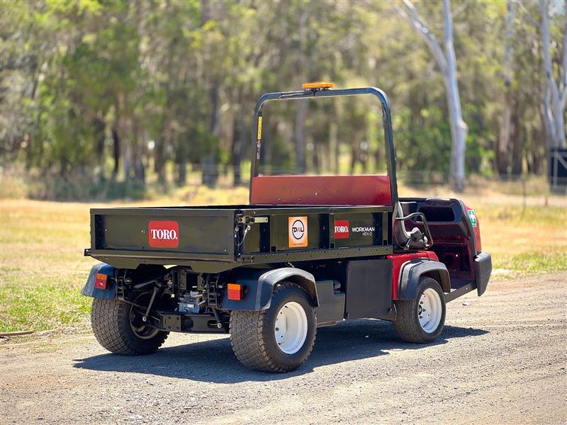 Photo 4. Toro Workman HDX-D 4x4 diesel buggy farm cart ATV