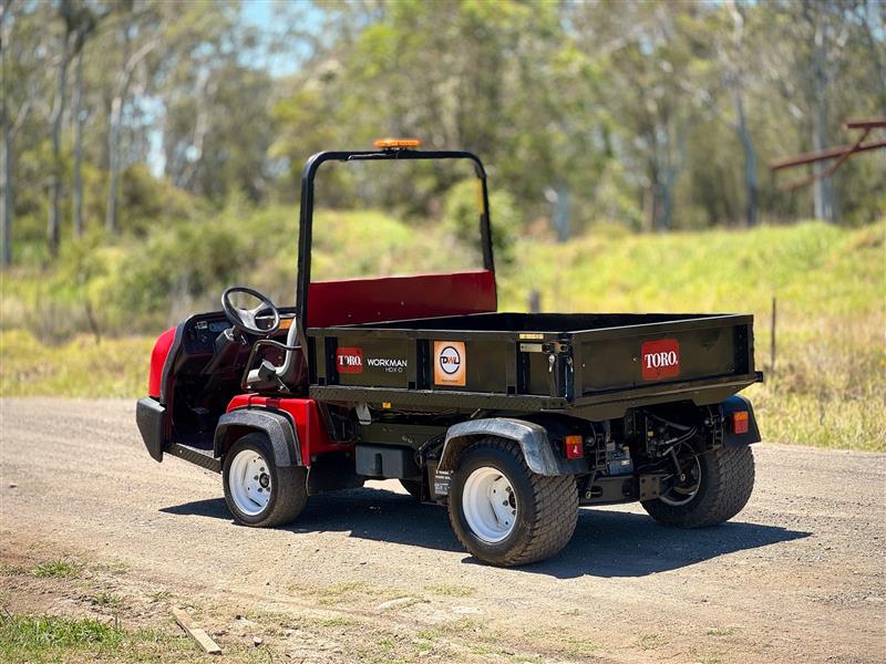 Photo 5. Toro Workman HDX-D 4x4 diesel buggy farm cart ATV