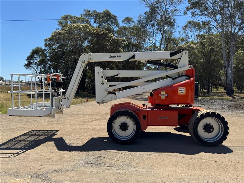 Photo 4. Snorkel AB467JRT 14.1M all terrain knuckle boom scissor lift elevated work platform