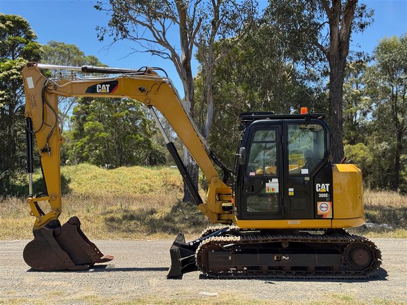 Photo 4. Caterpillar 308E2CR 8T excavator