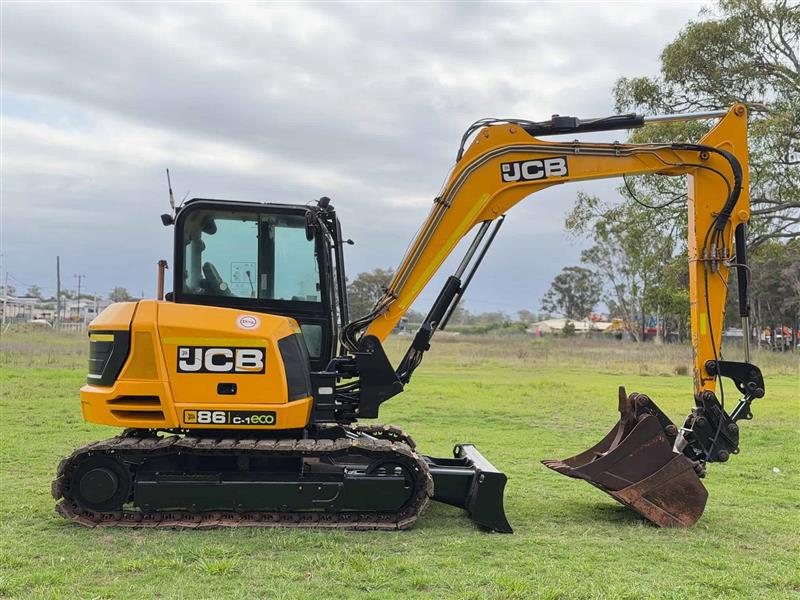Photo 3. JCB 86C-1 8.6T excavator