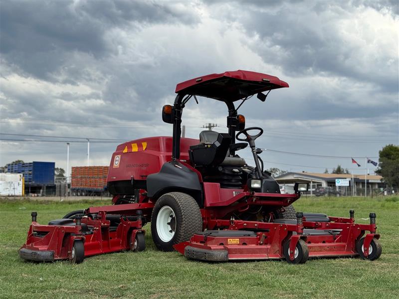 Photo 2. Toro Groundsmaster 5900 wide area ride on diesel commercial lawn mower