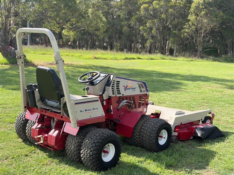 Photo 2. Ventrac 4500P 72inch articulated out front deck ride on lawn mower