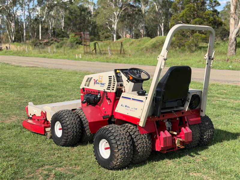 Photo 3. Ventrac 4500P 72inch articulated out front deck ride on lawn mower