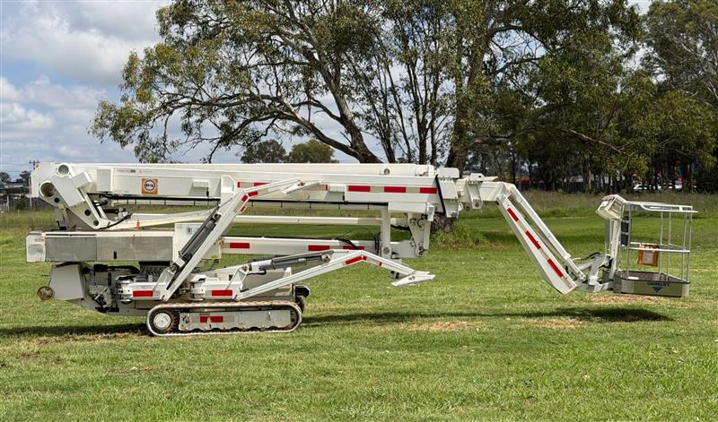 Photo 2. Monitor Ommelift 2750 RXBDJ 27m spider knuckle boom scissor lift cherry picker