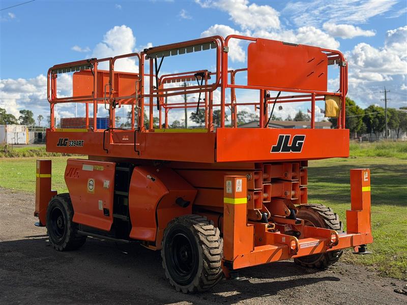 Photo 4. JLG 3394RT 15.1m diesel all terrain scissor lift elevated work platform