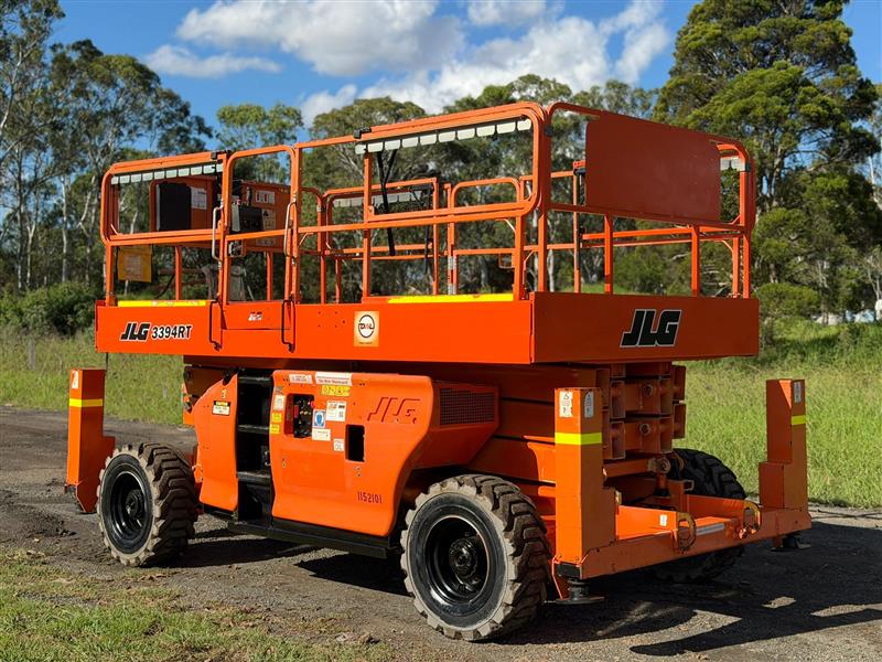 Photo 5. JLG 3394RT 15.1m diesel all terrain scissor lift elevated work platform
