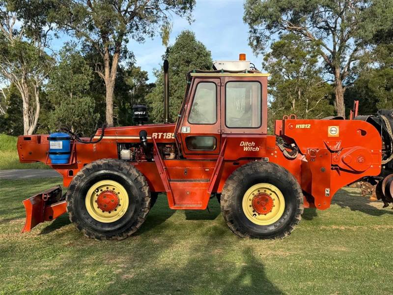 Photo 5. Ditch Witch RT185 ride on trencher