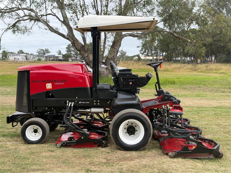 Photo 5. Toro Groundsmaster 4500D 4wd ride on commercial diesel lawn mower